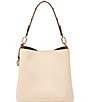 Fossil Jessie Leather Bucket Shoulder Bag, Color:Vanilla - Image 1