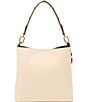 Fossil Jessie Leather Bucket Shoulder Bag, Color:Vanilla - Image 2