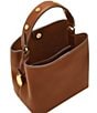 Color:Brown - Image 3 - Jessie Small Bucket Crossbody Bag