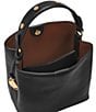Fossil Jessie Small Bucket Crossbody Bag, Color:Black - Image 3