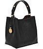 Fossil Jessie Small Bucket Crossbody Bag, Color:Black - Image 4