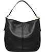 Fossil Jolie Leather Hobo Bag, Color:Black - Image 2