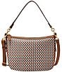 Fossil Jolie Multi Woven Adjustable Crossbody Bag, Color:Blue Multi - Image 1