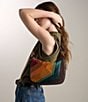 Fossil Jolie Patchwork Leather Suede Crossbody Shoulder Bag - Image 5
