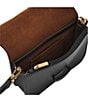 Color:BLACK - Image 3 - Lennox Small Flap Crossbody Bag