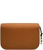 Color:Saddle - Image 2 - Lennox Small Flap Crossbody Bag