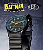 Color:Multi - Image 5 - Limited Edition Batman Legacy Three-Hand Black Stainless Steel Watch Set