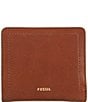 Color:Brown - Image 1 - Logan RFID Small Bifold Wallet