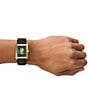 Fossil Men's Carraway Automatic Croco Leather Strap Watch, Color:Brown/Green - Image 4