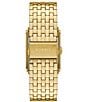 Color:Gold - Image 3 - Men's Carraway Three Hand Gold Tone Stainless Steel Bracelet Watch