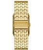 Fossil Men's Carraway Three Hand Gold Tone Stainless Steel Bracelet Watch, Color:Gold - Image 3
