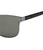 Fossil Men's FOS 2171/G/S 56mm Rectangle Sunglasses - Image 3