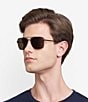Fossil Men's FOS2164 57mm Rectangle Sunglasses, Color:Matte Black - Image 3