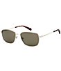 Fossil Men's FOS3180 58mm Rectangle Sunglasses - Image 1
