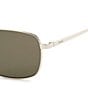 Fossil Men's FOS3180 58mm Rectangle Sunglasses - Image 3