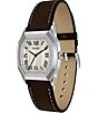 Fossil Men's Harlow Quartz Three-Hand Brown Leather Strap Watch - Image 2