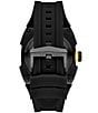 Fossil Men's Machine X1 Automatic Black Silicone Strap Watch - Image 2