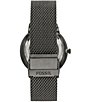 Color:Smoke - Image 3 - Men's Neutra Automatic Smoke Stainless Steel Mesh Bracelet Watch