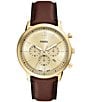 Fossil Men's Neutra Chronograph Leather Strap Watch - Image 5