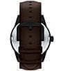 Fossil Men's Pearson Chronograph Brown Leather Strap Watch, Color:Brown - Image 2