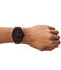 Fossil Men's Pearson Chronograph Brown Leather Strap Watch, Color:Brown - Image 4