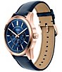 Fossil Men's Pearson Multifunction Leather Strap Watch - Image 2
