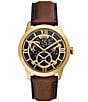 Fossil Men's Townsman Big Tic Ana-Digi Leather Strap Watch - Image 1