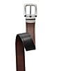 Color:Brown - Image 2 - Parker Reversible Leather Belt