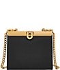 Color:Black - Image 1 - Penrose Small Wallet On Chain Crossbody Bag