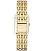 Color:Gold - Image 3 - Raquel Three-Hand Date Gold-Tone Stainless Steel Bracelet Watch