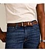 Fossil Rhett Stretch Braided Dress Belt, Color:Brown - Image 3