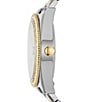 Fossil Scarlette Quartz Analog & Date Bracelet Watch, Color:Two Tone - Image 2