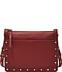 Color:Scarlet - Image 1 - Taryn Studded Crossbody Bag