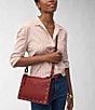 Color:Scarlet - Image 4 - Taryn Studded Crossbody Bag
