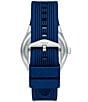 Fossil Unisex World Flags Big Tic Ana-Digi Silicone Strap Watch - Image 2