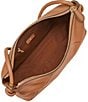 Fossil Willa Leather Slouchy Shoulder Bag, Color:Dust - Image 3