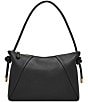 Fossil Willa Leather Slouchy Shoulder Bag, Color:Black - Image 1