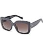 Fossil Women's 3158/S 54mm Rectangle Sunglasses, Color:Mauve - Image 1