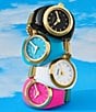 Fossil Women's Enamel Plated Stainless Steel Ring Watch - Image 6