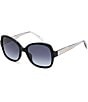 Color:Black - Image 1 - Women's FOS2121S Butterfly Sunglasses