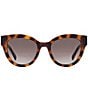 Fossil Women's FOS2162 52mm Round Sunglasses, Color:Havana Honey - Image 2