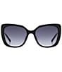 Color:Black - Image 2 - Women's FOS3143S Square Sunglasses