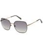 Fossil Women's FOS3174 59mm Square Sunglasses, Color:Brown - Image 1