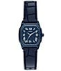 Fossil Women's Harlow Quartz Three-Hand Navy Leather Strap Watch - Image 1