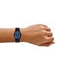 Fossil Women's Harlow Quartz Three-Hand Navy Leather Strap Watch - Image 4