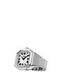 Fossil Women's Harlow Quartz Two-Hand Stainless Steel Watch Ring - Image 1