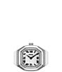 Fossil Women's Harlow Quartz Two-Hand Stainless Steel Watch Ring - Image 3