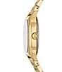 Fossil Women's Harlow Three-Hand Stainless Steel Bracelet Watch, Color:Gold - Image 2
