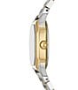 Fossil Women's Harlow Three-Hand Stainless Steel Bracelet Watch, Color:Two Tone - Image 2