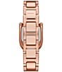Color:Rose Gold - Image 3 - Women's Harwell Three-Hand Rose Gold Tone Stainless Steel Bracelet Watch
